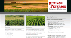 Desktop Screenshot of burlagepeterson.com